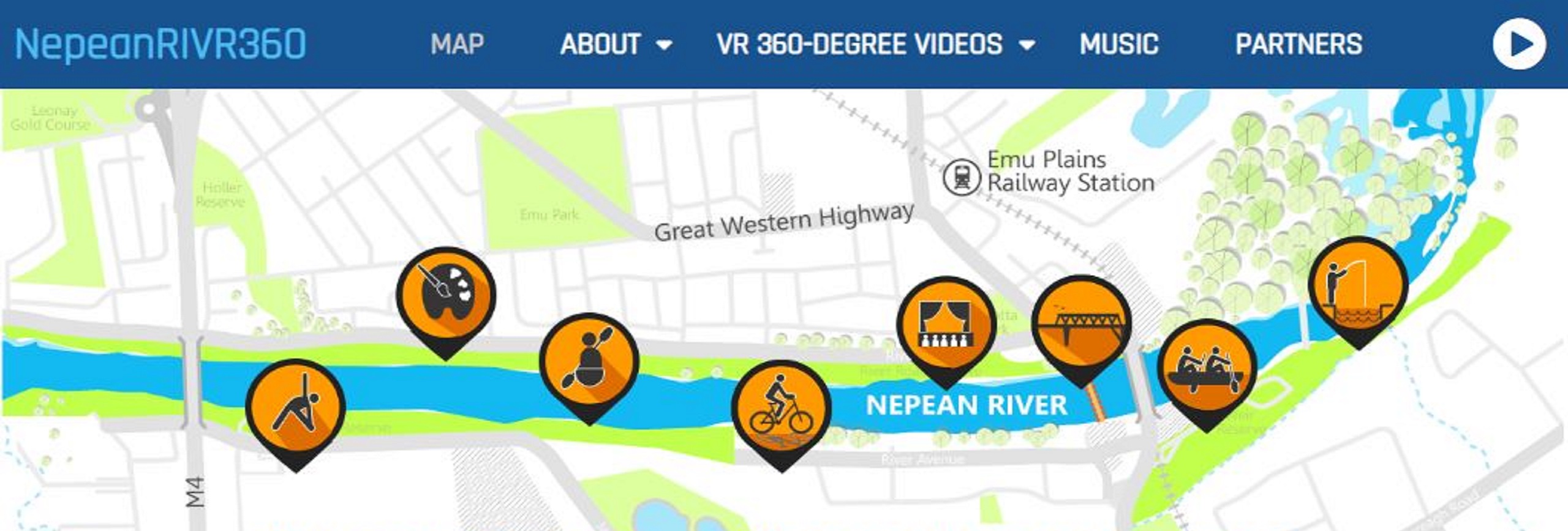 Nepean River 360 screenshot